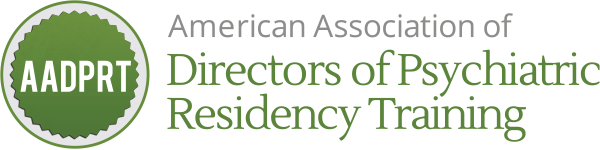 American Associations of Directors of Psychiatric Residency Training logo